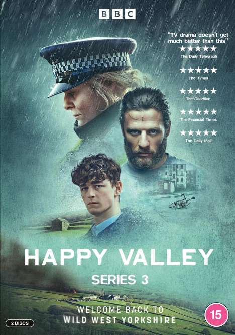 Happy Valley Season 3 (UK Import), 2 DVDs
