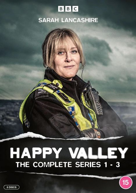 Happy Valley Season 1-3 (UK Import), 6 DVDs