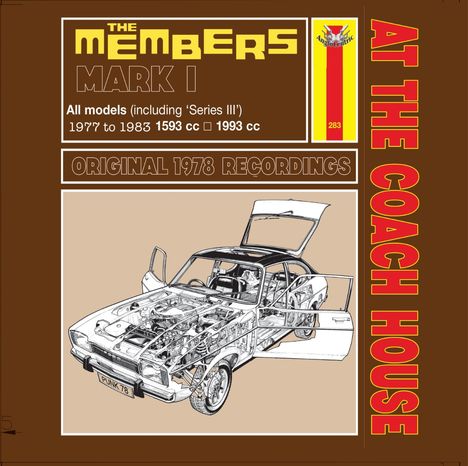 The Members: At The Coach House - Original Studio Tapes (Yellow, LP