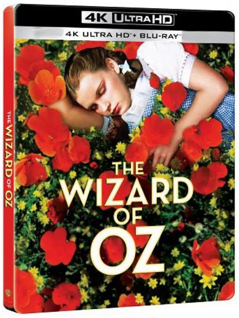 Wizard Of Oz (Ultra HD Blu-ray &amp; Blu-ray im Steelbook) (Import mit deutscher Tonspur), 1 Ultra HD Blu-ray und 1 Blu-ray Disc