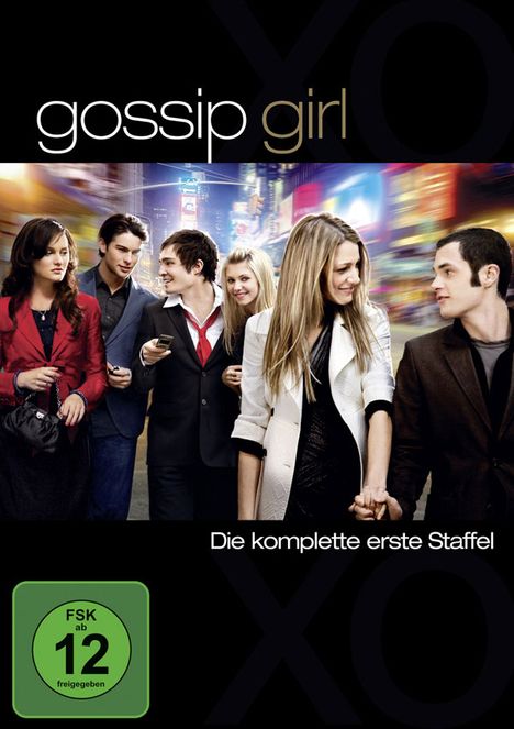 Gossip Girl Season 1, 5 DVDs