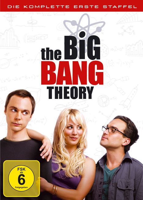 The Big Bang Theory Staffel 1, 3 DVDs