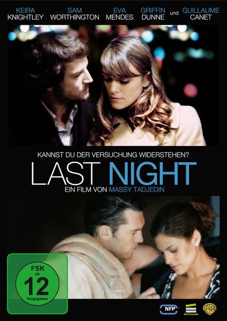 Last Night (2010), DVD