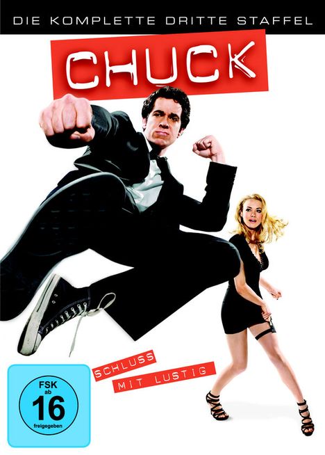 Chuck Season 3, 5 DVDs