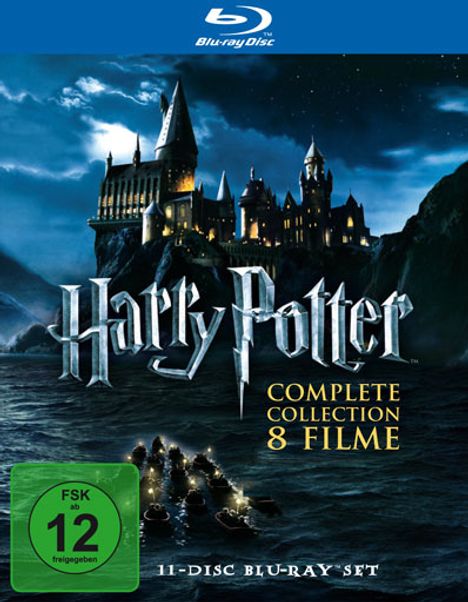 Harry Potter Complete Collection (8 Filme) (Special Edition) (Blu-ray), 11 Blu-ray Discs
