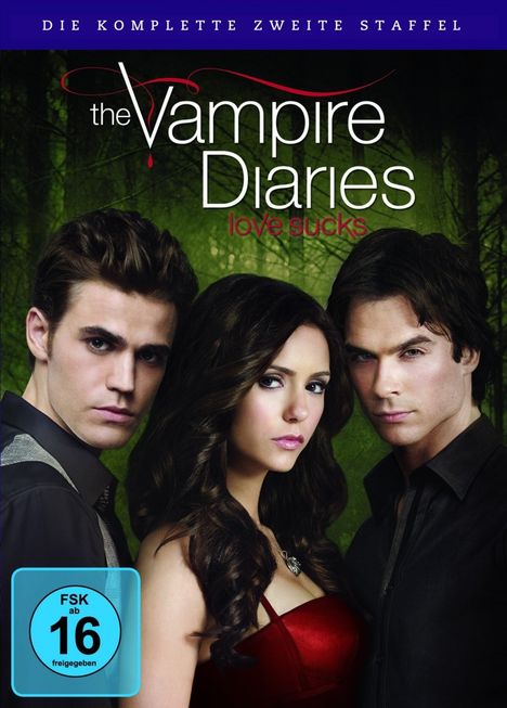 The Vampire Diaries Staffel 2, 5 DVDs