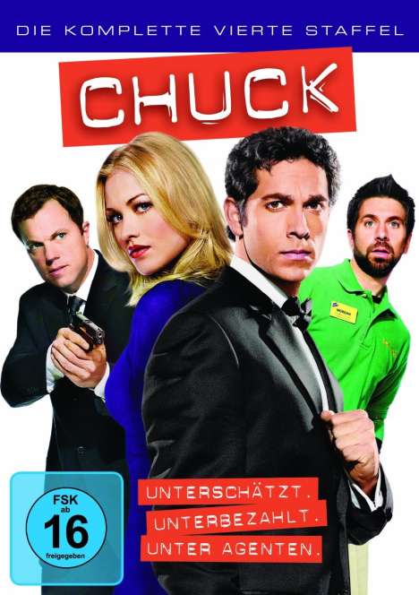Chuck Season 4, DVD
