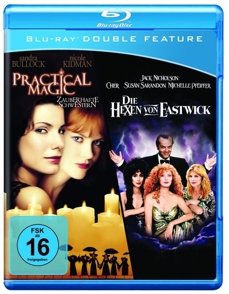 Zauberhafte Schwestern - Practical Magic + Die Hexen von Eastwick (Blu-ray), 2 Blu-ray Discs