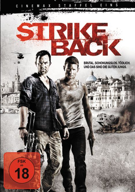 Strike Back Season 1, 4 DVDs