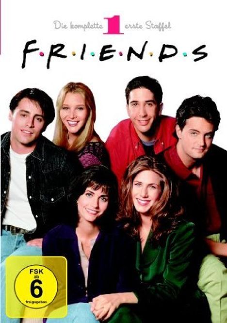Friends Season 1, 4 DVDs