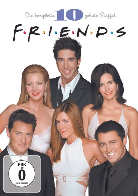 Friends Season 10, 5 DVDs
