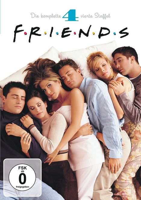Friends Season 4, 4 DVDs