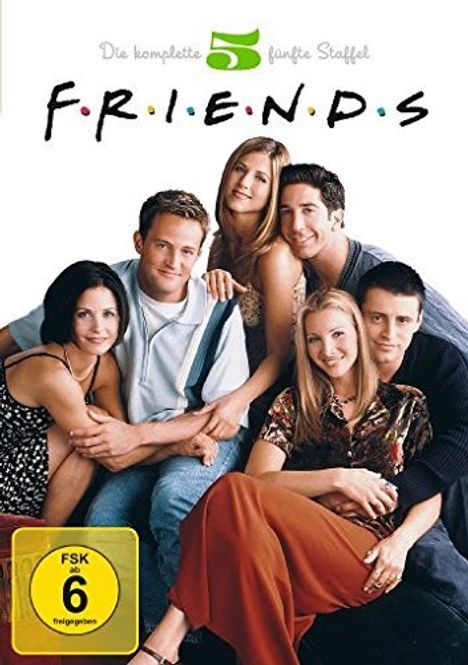 Friends Season 5, 4 DVDs
