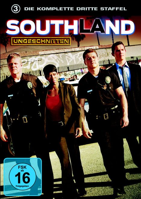 Southland Season 3, 2 DVDs