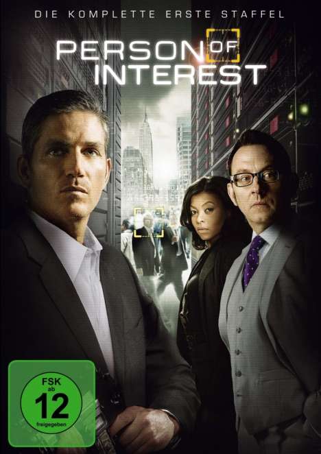 Person Of Interest Staffel 1, 6 DVDs