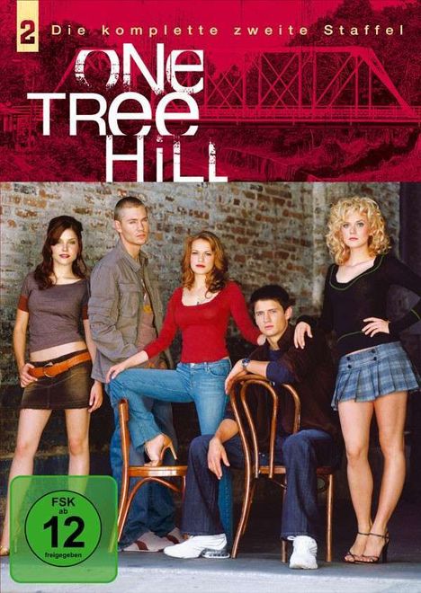 One Tree Hill Season 2, 6 DVDs