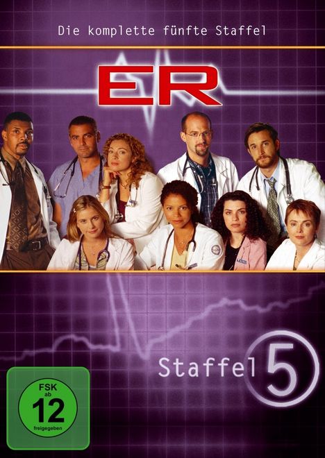 E.R. Emergency Room Staffel 5, 3 DVDs