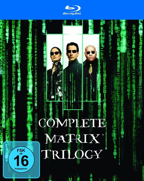 Matrix Trilogy (Blu-ray), 3 Blu-ray Discs