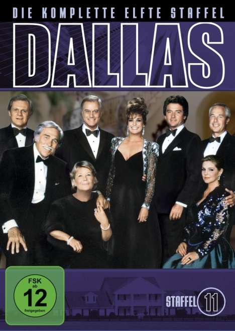 Dallas Season 11, 6 DVDs