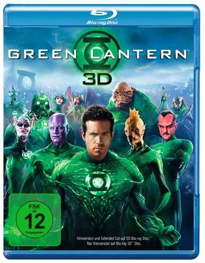 Green Lantern (3D &amp; 2D Blu-ray), 2 Blu-ray Discs