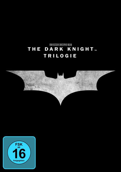 The Dark Knight Trilogy, 3 DVDs