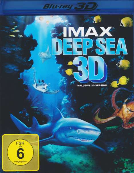 IMAX: Deep Sea (3D &amp; 2D Blu-ray), Blu-ray Disc