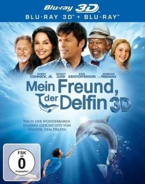 Mein Freund, der Delfin (3D Blu-ray), 2 Blu-ray Discs