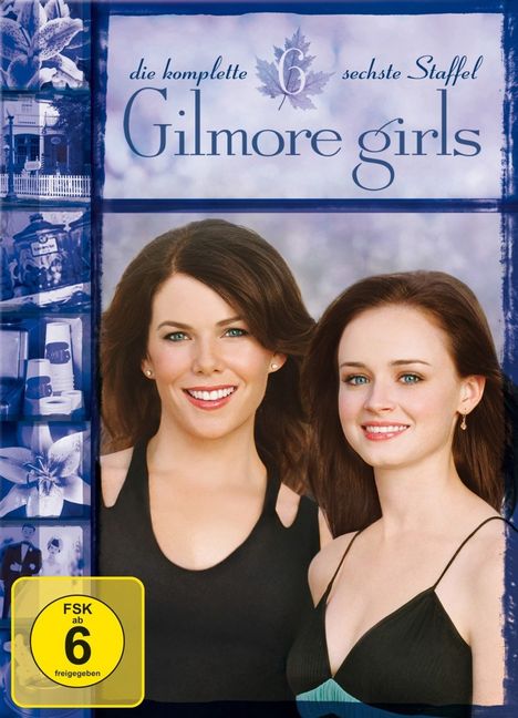 Gilmore Girls Season 6, 6 DVDs