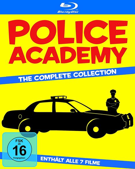 Police Academy Collection 1-7 (Blu-ray), 7 Blu-ray Discs