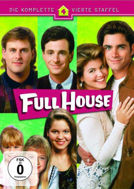 Full House Season 4, 4 DVDs