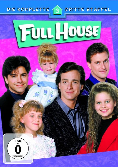 Full House Season 3, 4 DVDs