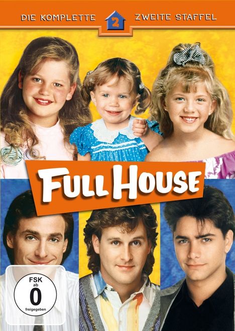 Full House Season 2, 4 DVDs