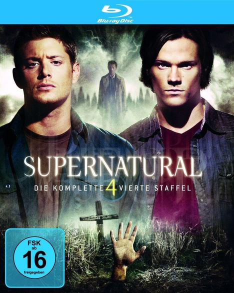 Supernatural Staffel 4 (Blu-ray), 4 Blu-ray Discs
