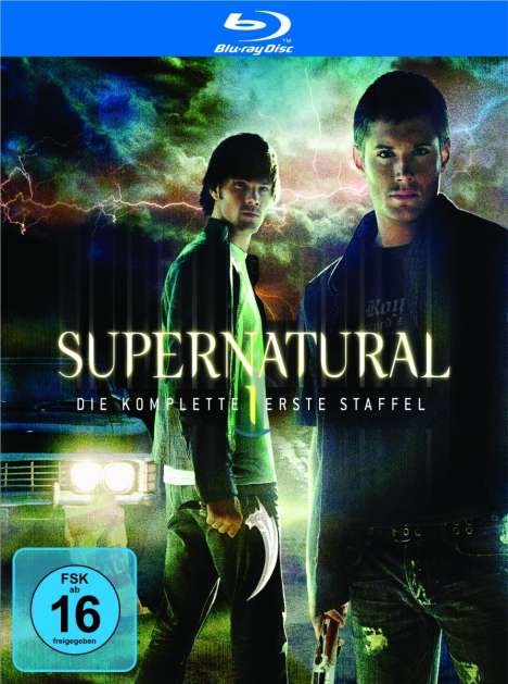Supernatural Staffel 1 (Blu-ray), 4 Blu-ray Discs
