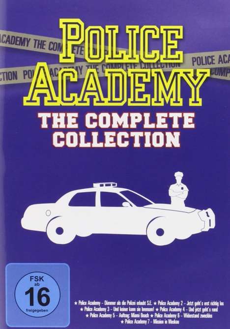 Police Academy 1-7 (Box Set), 7 DVDs