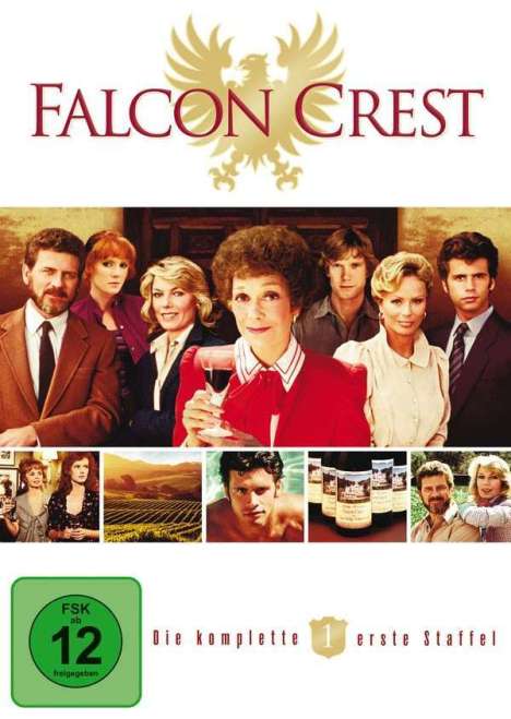 Falcon Crest Staffel 1, 4 DVDs