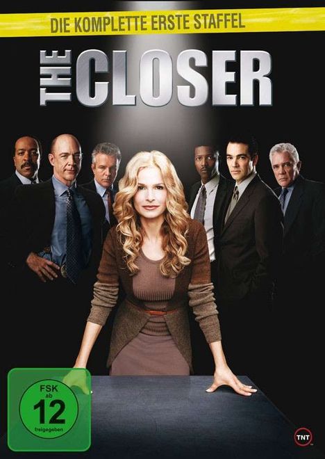The Closer Season 1, 4 DVDs