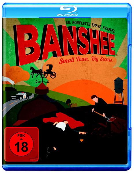 Banshee Season 1 (Blu-ray), 4 Blu-ray Discs