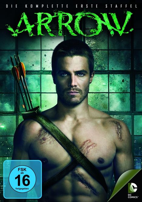 Arrow Staffel 1, 5 DVDs