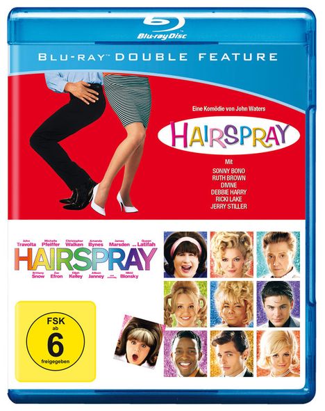 Hairspray 1988 &amp; Hairspray 2007 (Blu-ray), 2 Blu-ray Discs