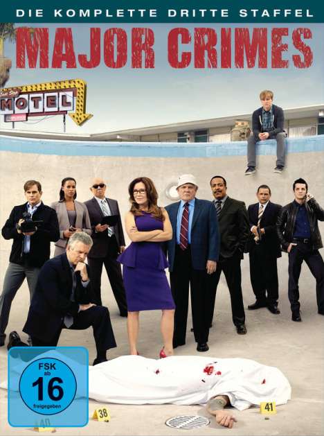 Major Crimes Season 3, 4 DVDs