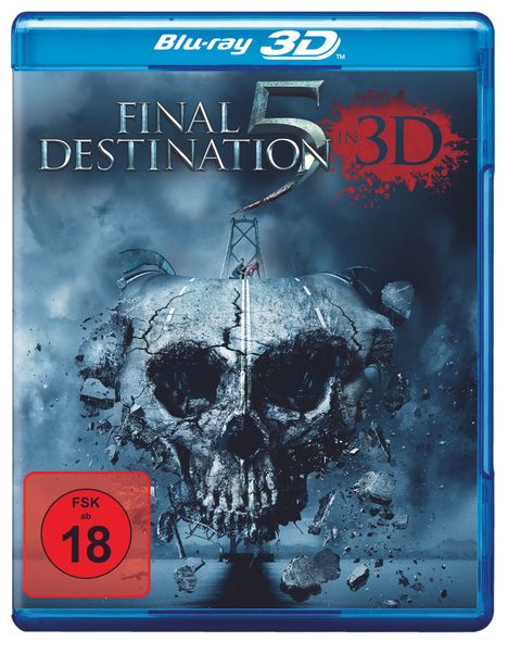 Final Destination 5 (3D Blu-ray), Blu-ray Disc
