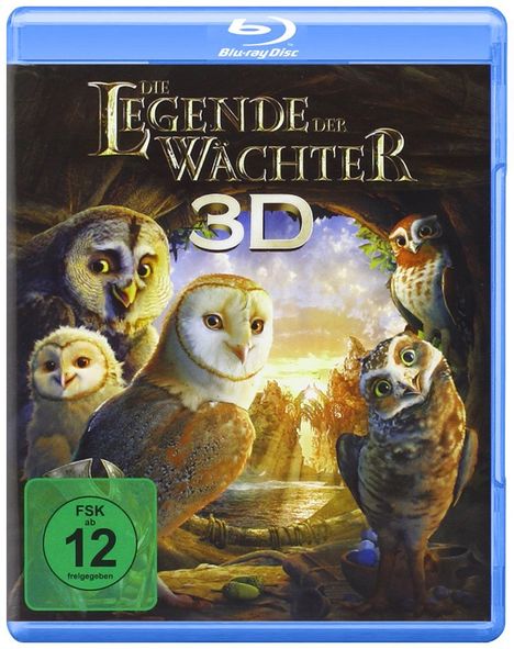 Die Legende der Wächter (3D Blu-ray), Blu-ray Disc