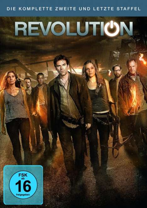 Revolution Season 2, 5 DVDs