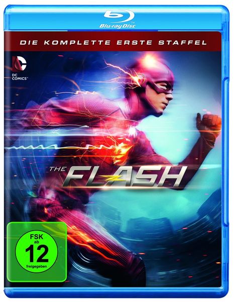 The Flash Staffel 1 (Blu-ray), 4 Blu-ray Discs