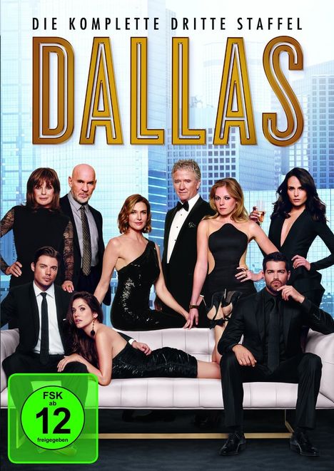 Dallas Season 3 (2014), 4 DVDs