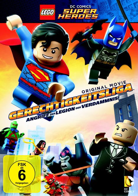 Lego Gerechtigkeitsliga: Angriff der Legion der Verdammnis, DVD