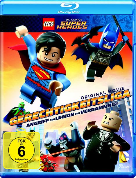 Lego Gerechtigkeitsliga: Angriff der Legion der Verdammnis (Blu-ray), Blu-ray Disc