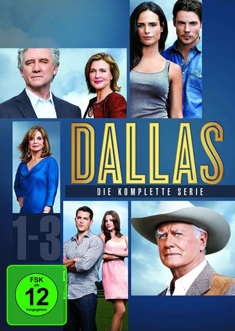 Dallas (2012) Staffel 1-3, 10 DVDs