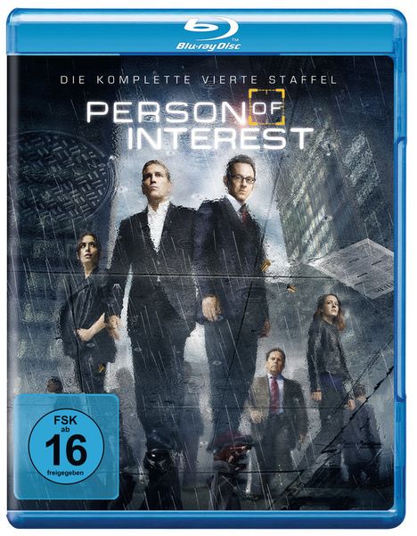 Person Of Interest Staffel 4 (Blu-ray), 4 Blu-ray Discs
